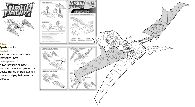 Instructional Graphics - Storm Hawks Image