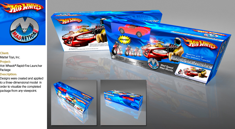 Package Main Area - Hot Wheels Launcher Image